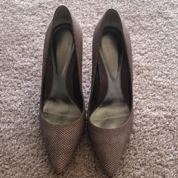 Sergio Rossi purple glitter pumps - Picture 3 of 6